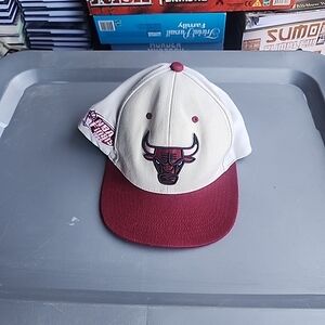 Vintage Mitchell & Ness Chicago Bulls 1996 NBA Finals Hat